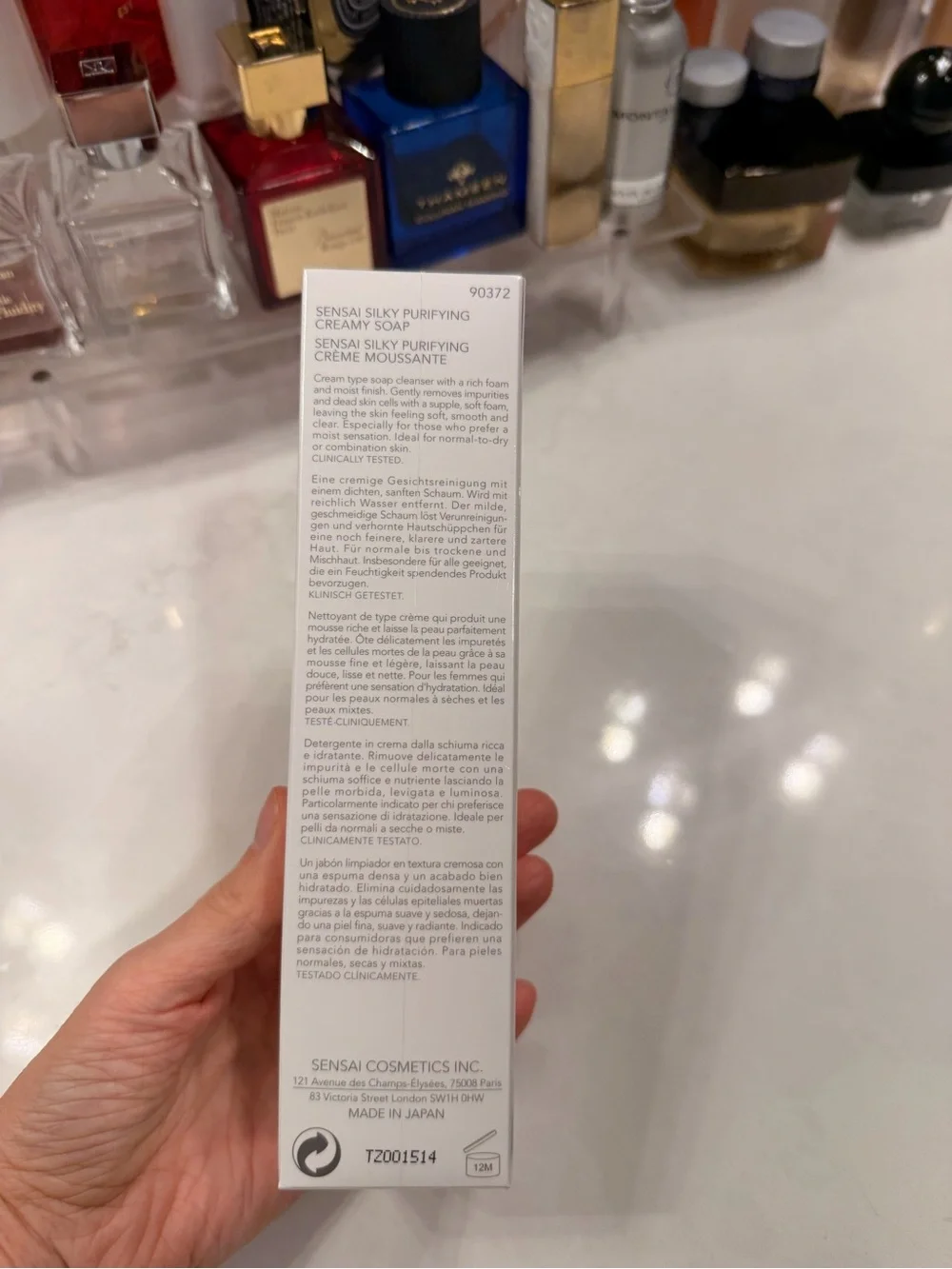Silky Purifying Creamy Soap Step 2 — White